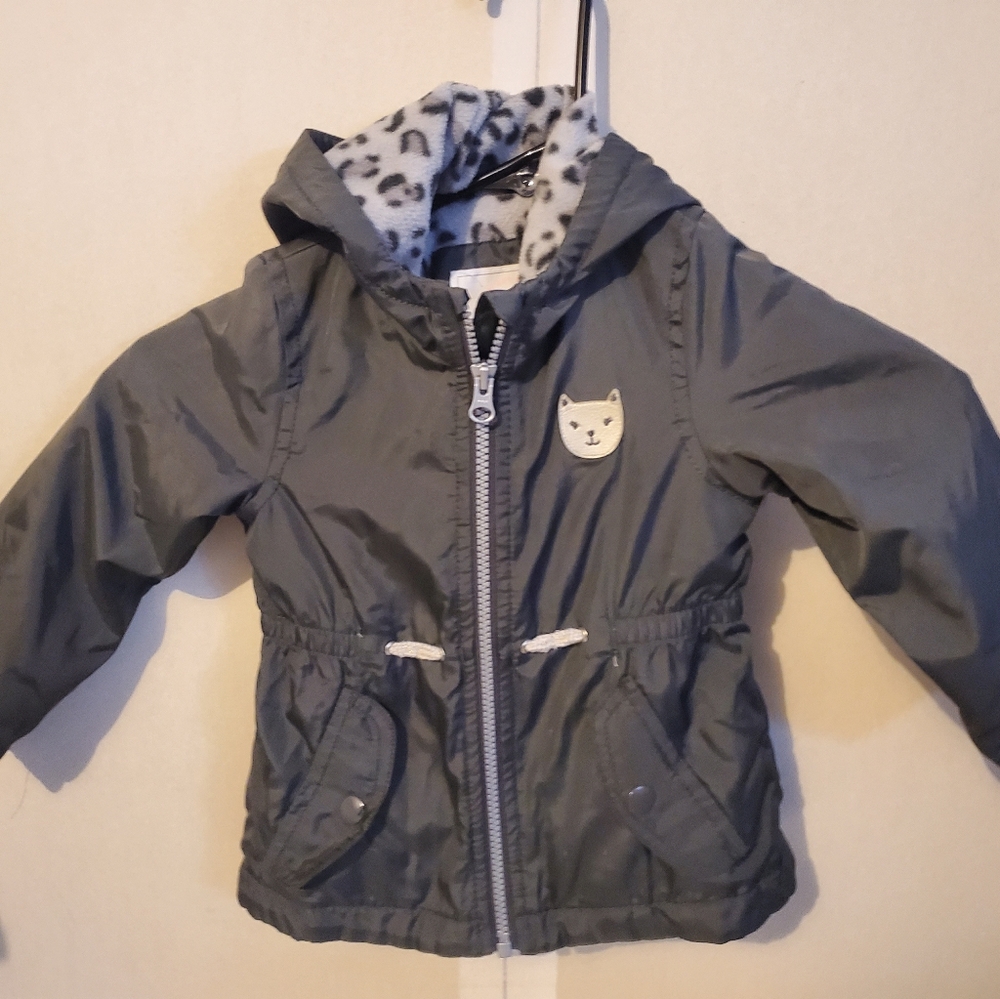 Girl's Carters Size 2T Jacket with Hood
